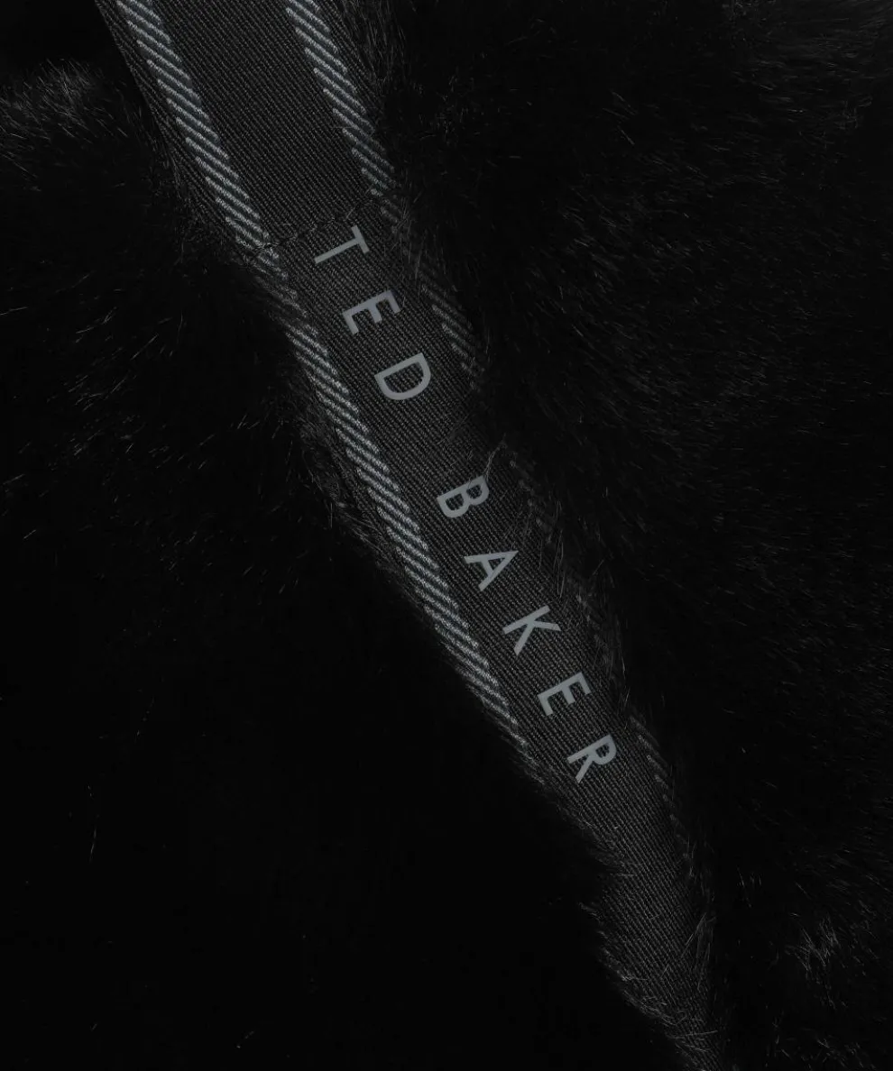 Cadence Shopper Kunstfell schwarz