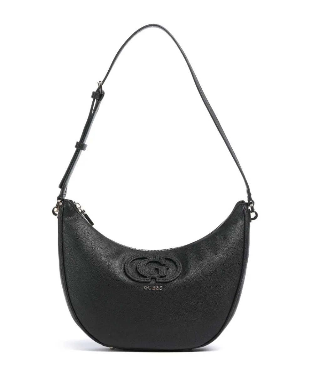 Calebra Schultertasche Lederimitat schwarz