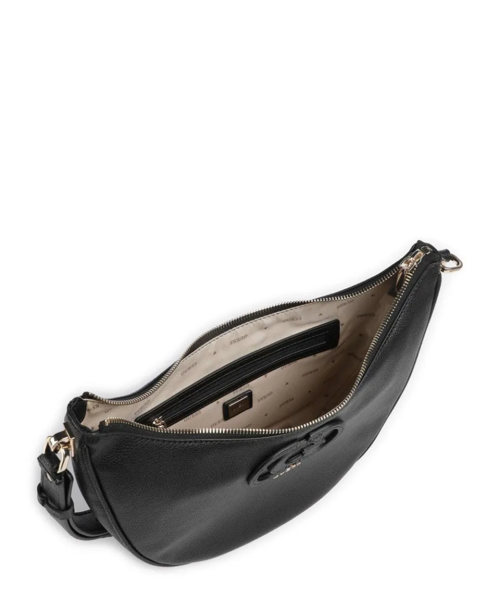 Calebra Schultertasche Lederimitat schwarz