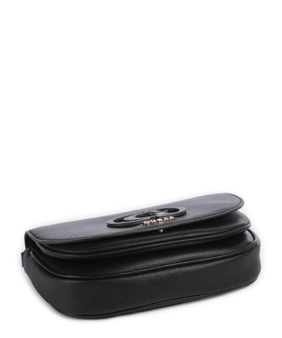 Calebra Umhängetasche Lederimitat schwarz