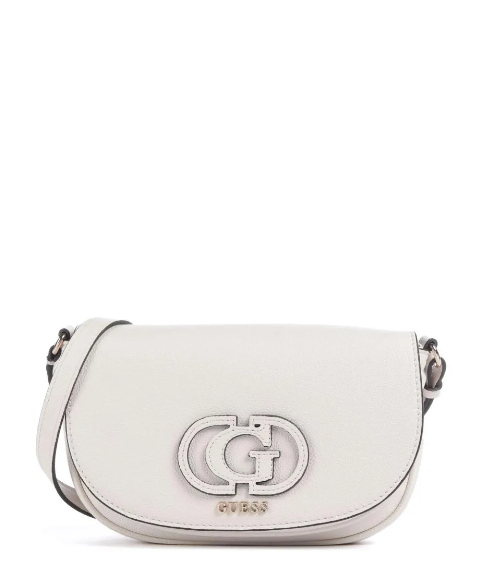 Calebra Umhängetasche Lederimitat creme