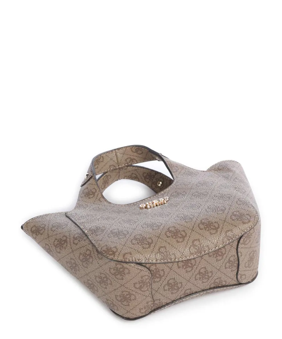 Calista Mini Umhängetasche Lederimitat hellbraun