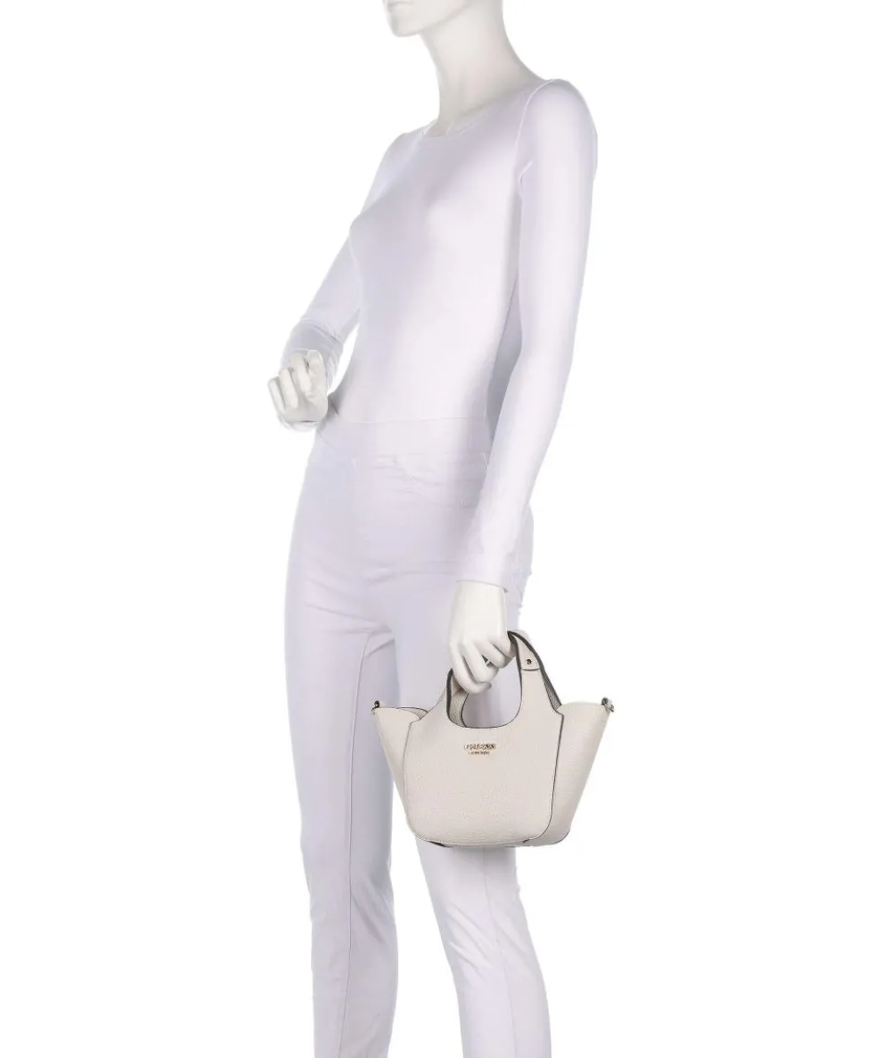 Calista Mini Umhängetasche Lederimitat elfenbein