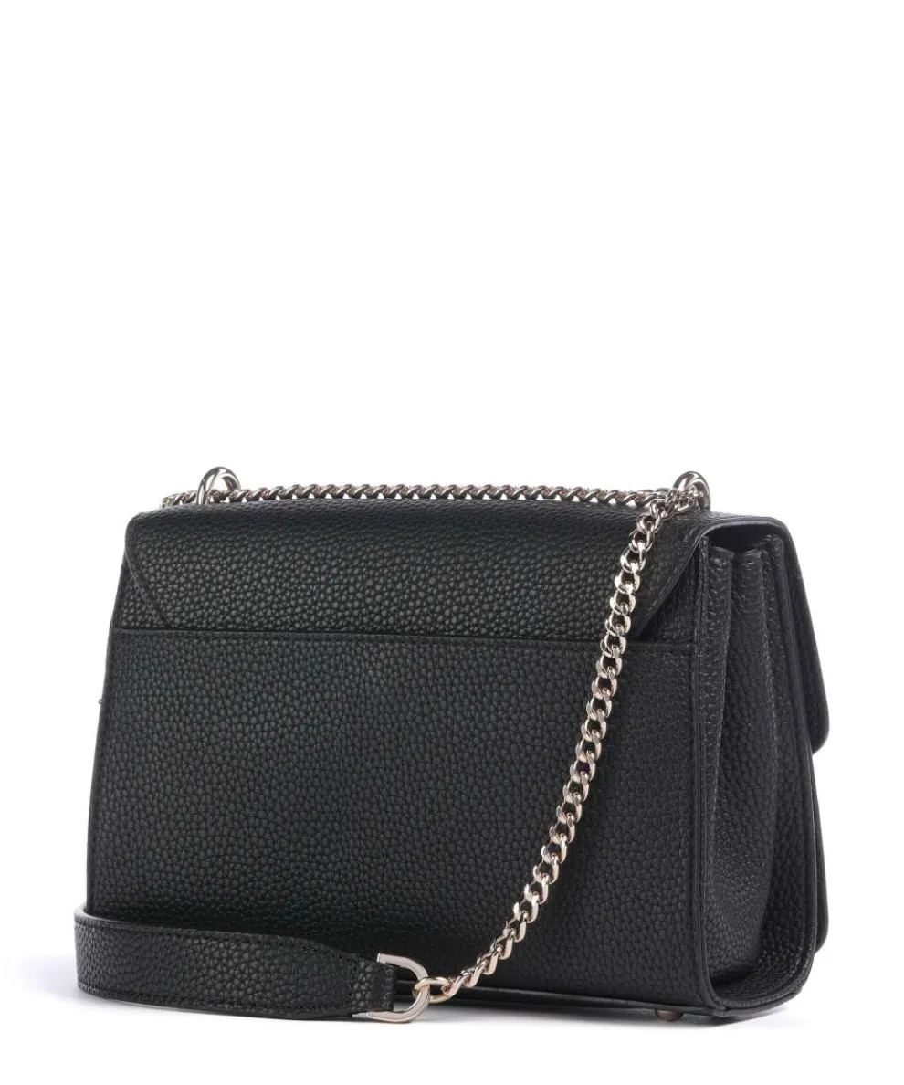 Calista Schultertasche Lederimitat schwarz