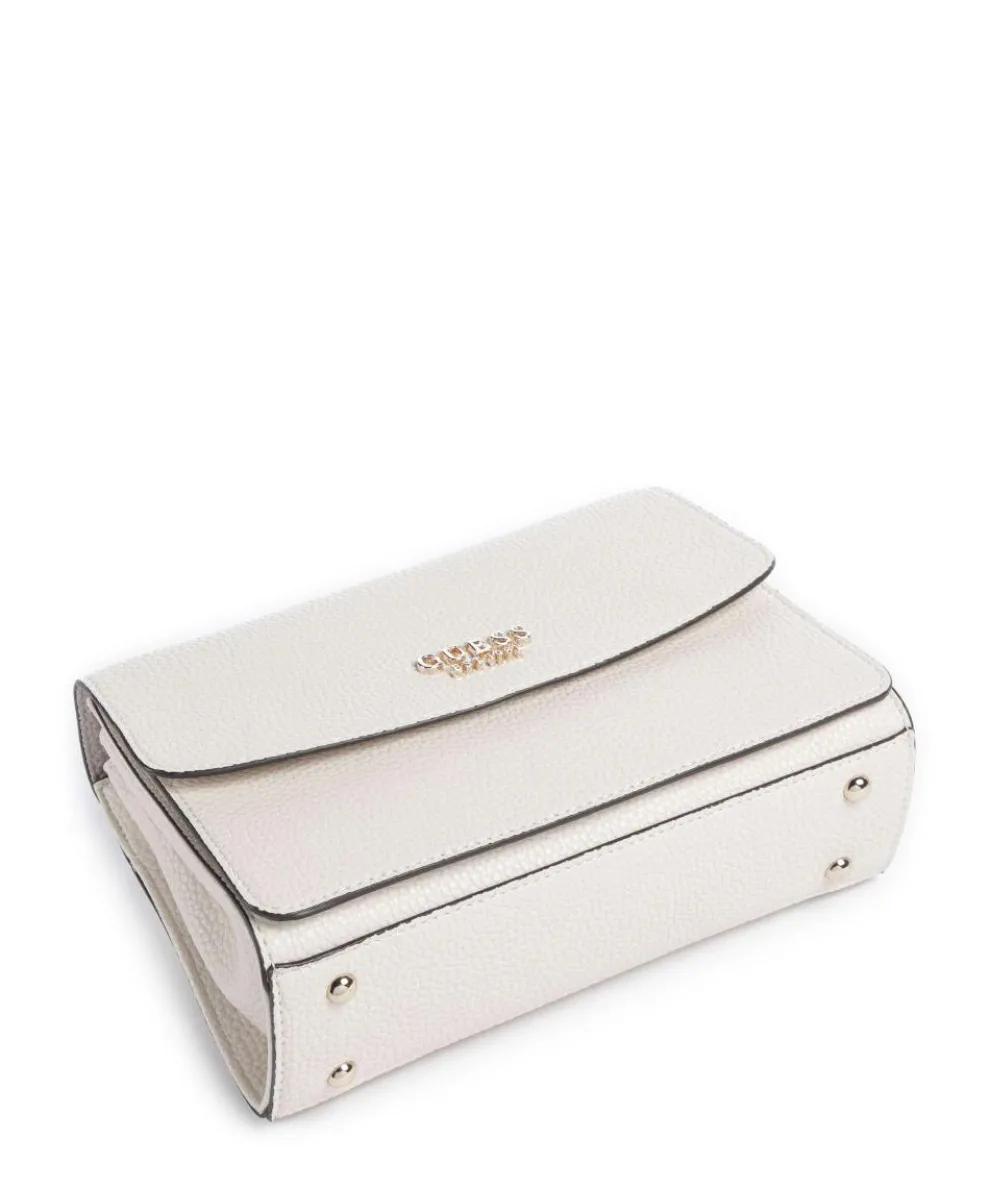 Calista Schultertasche Lederimitat elfenbein