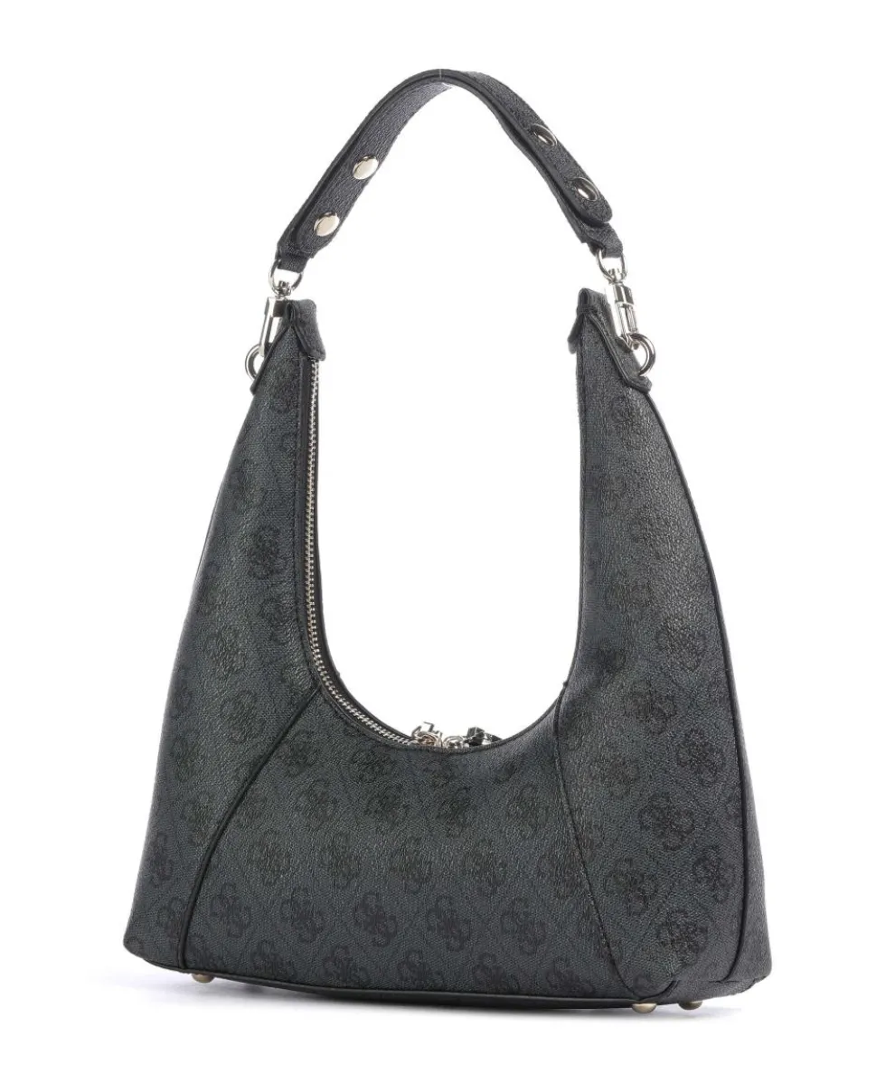 Calista Schultertasche Lederimitat dunkelgrau