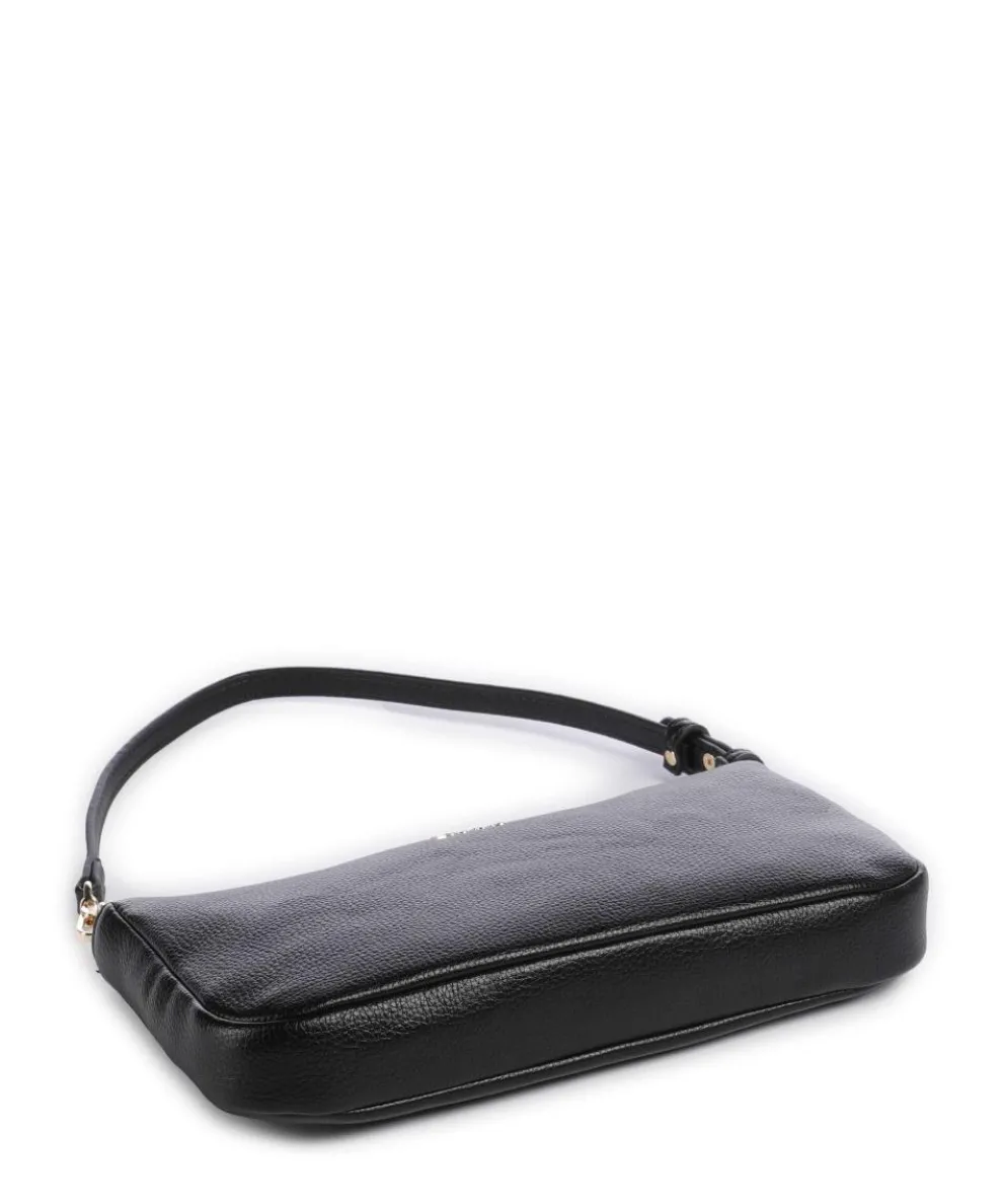 Caliwen Mini Schultertasche Lederimitat schwarz