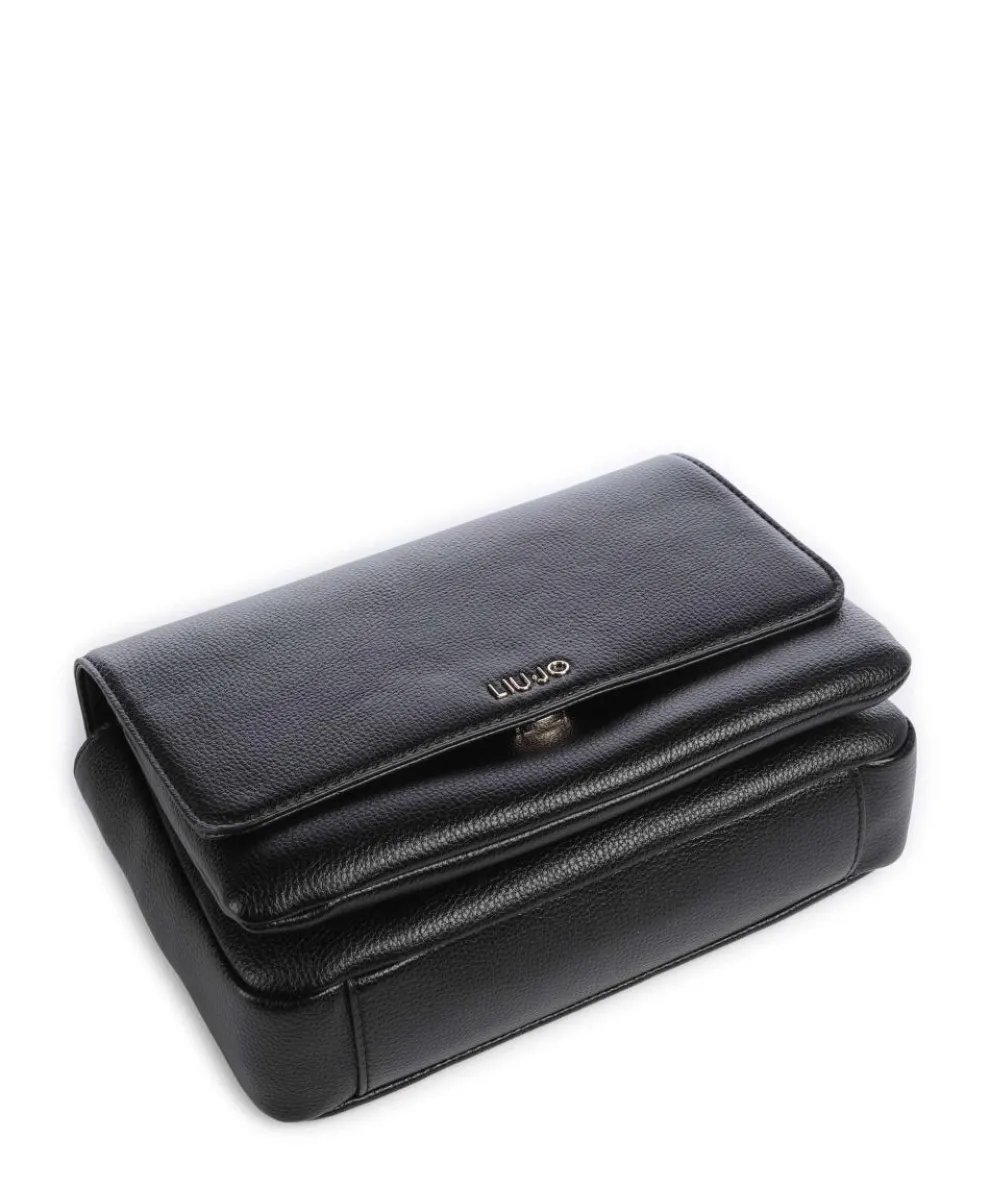 Caliwen S Schultertasche Lederimitat schwarz