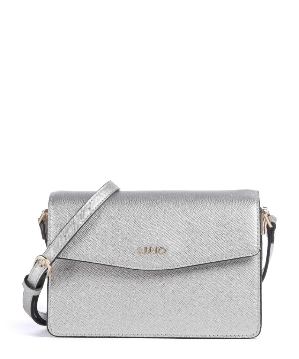 Caliwen Umhängetasche Lederimitat silber