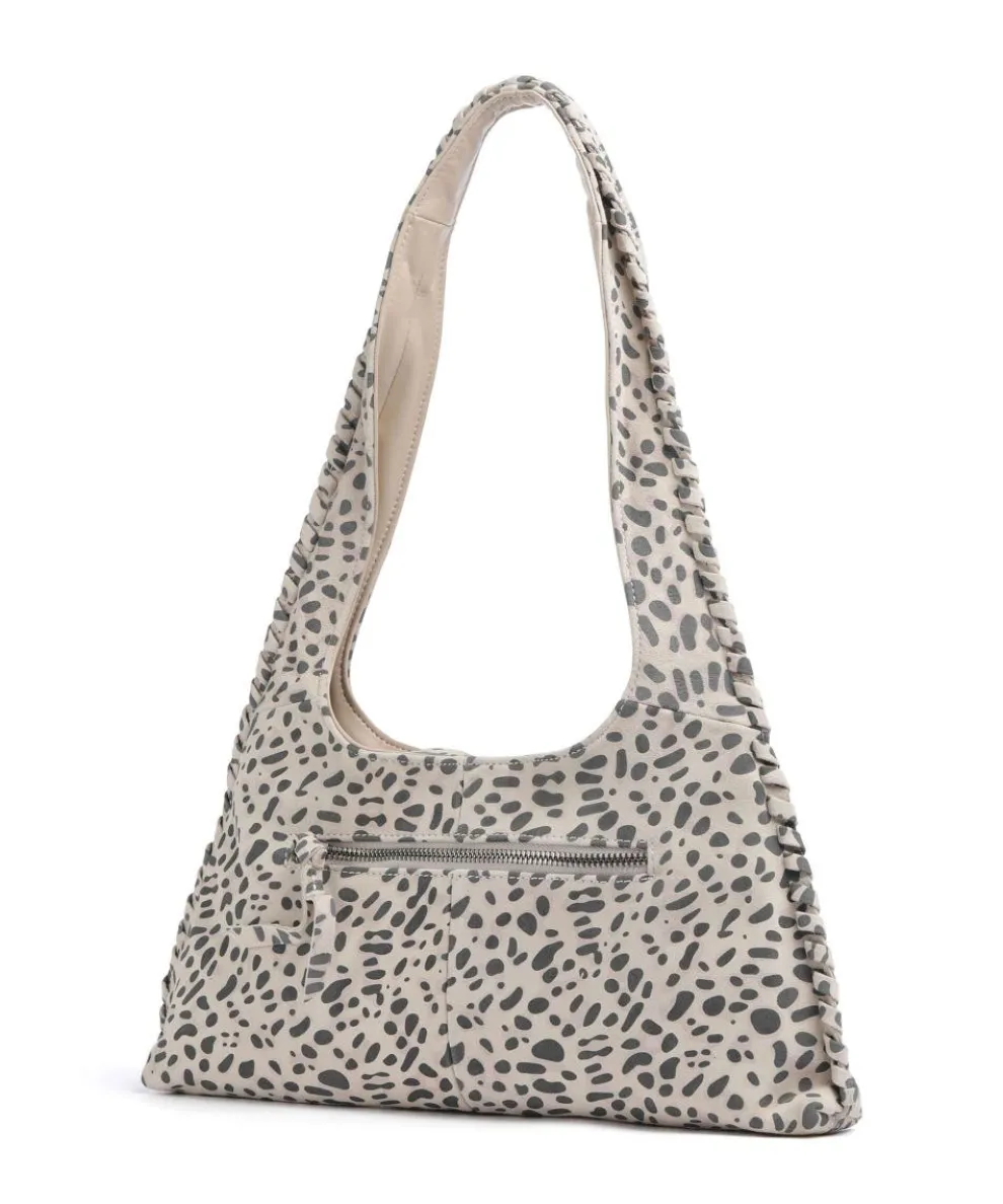 Calm Schultertasche Schafsleder mehrfarbig