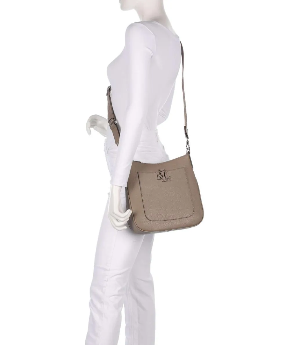 Cameryn 27 Umhängetasche genarbtes Rindsleder taupe