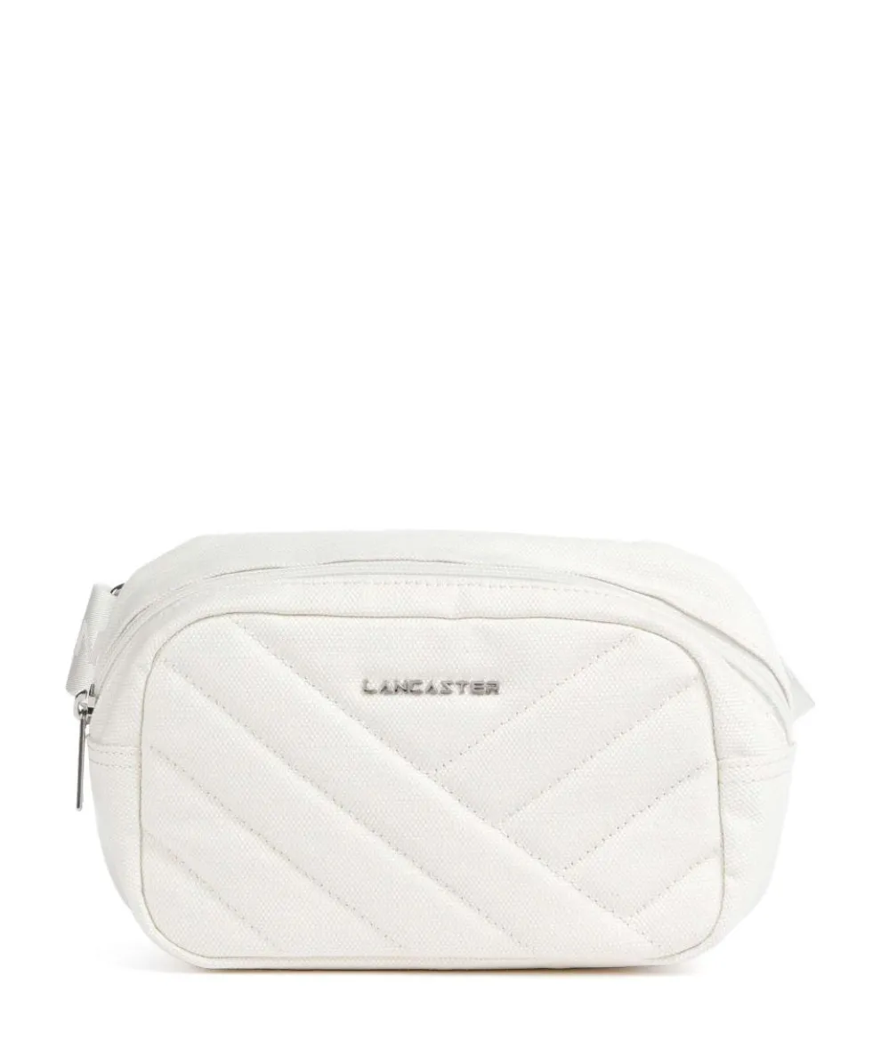 Canvas Matelassé Gürteltasche Canvas elfenbein