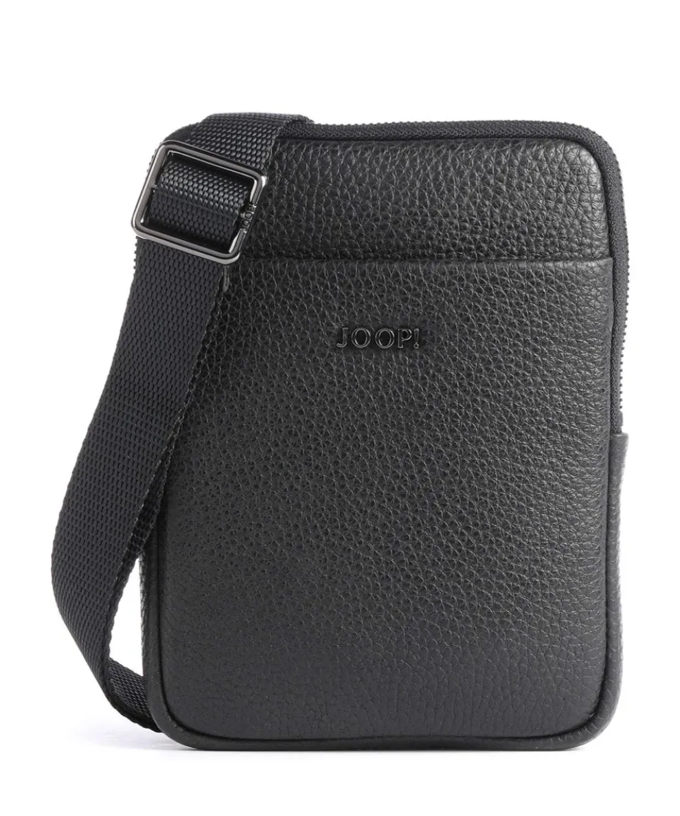 Cardona Rafael Umhängetasche Leder schwarz