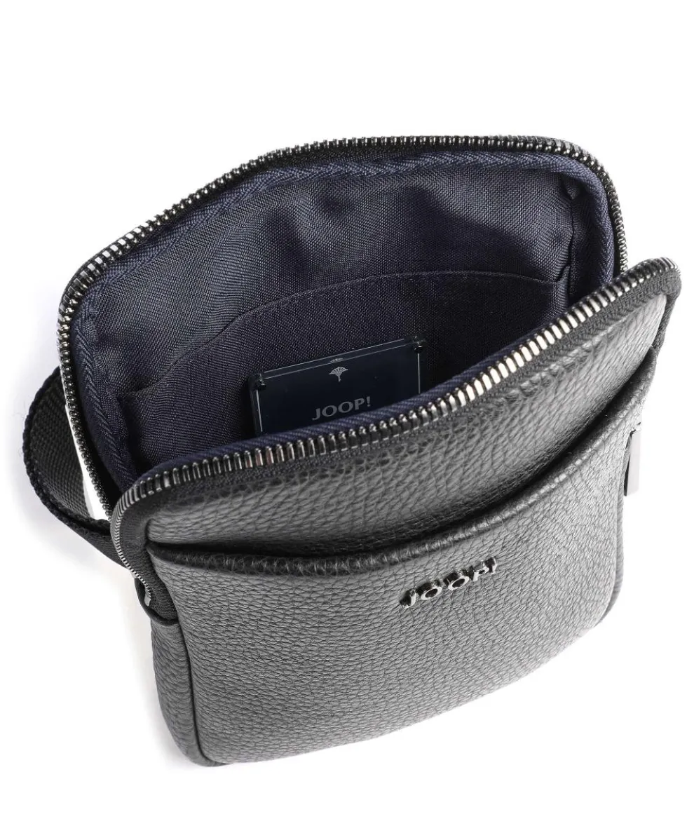 Cardona Rafael Umhängetasche Leder schwarz