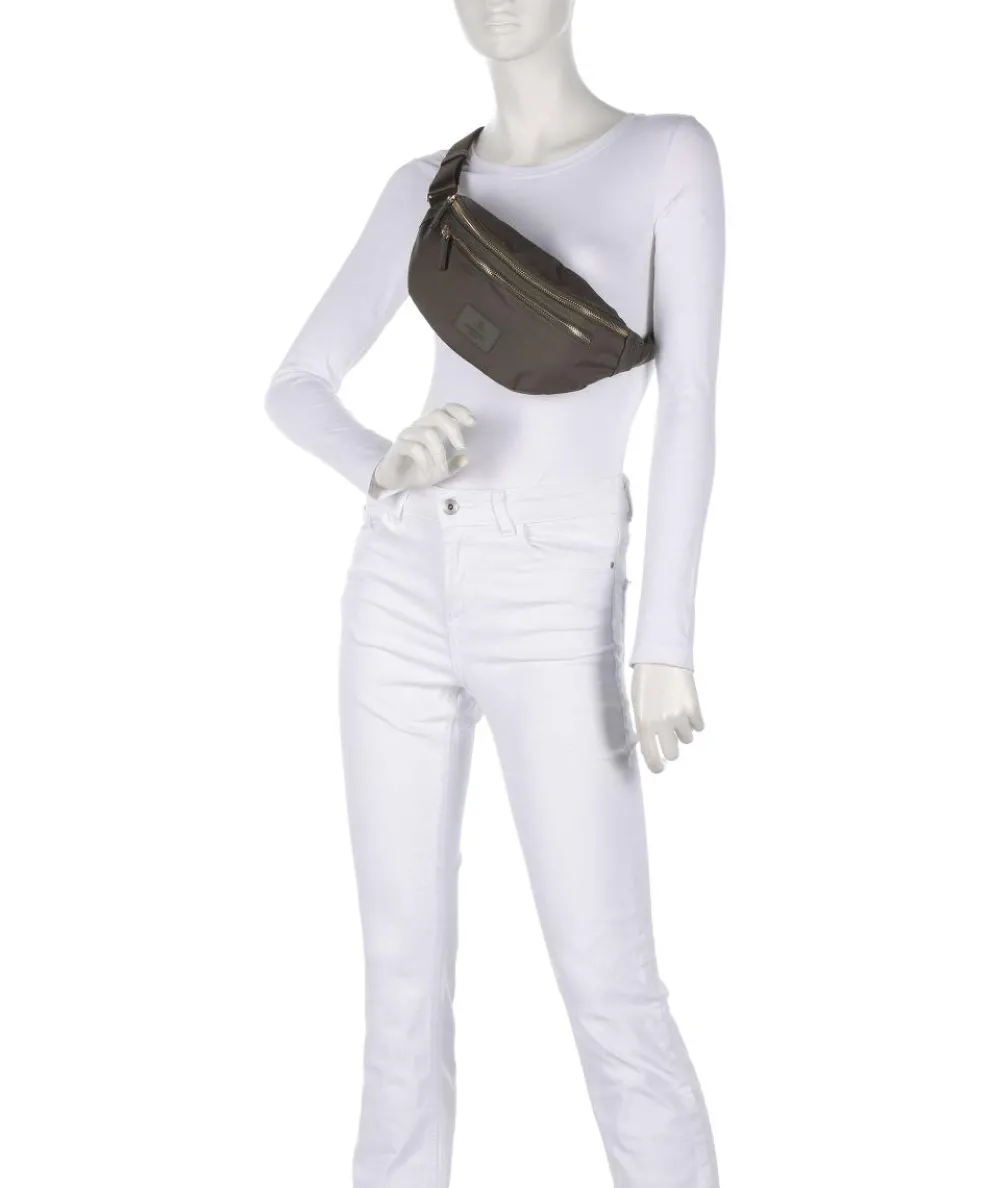 Cargo Gürteltasche recyceltes Polyester khaki