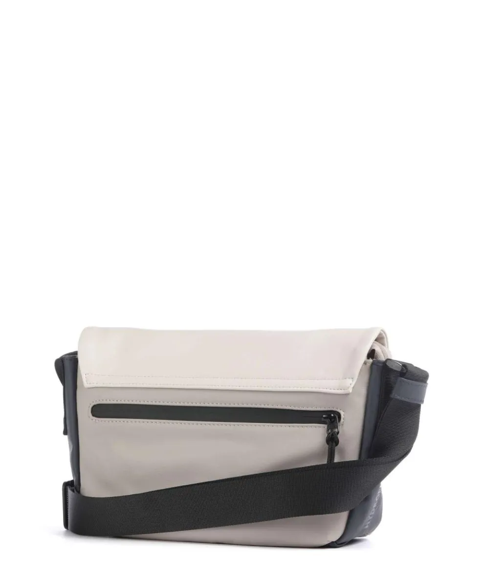 Cargo Kuriertasche Lederimitat beige