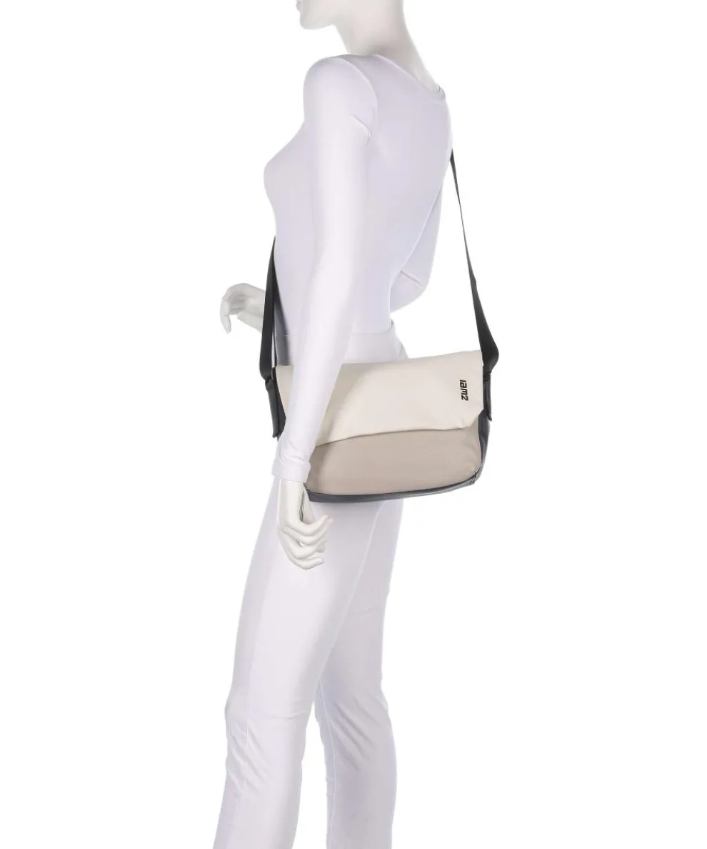 Cargo Kuriertasche Lederimitat beige