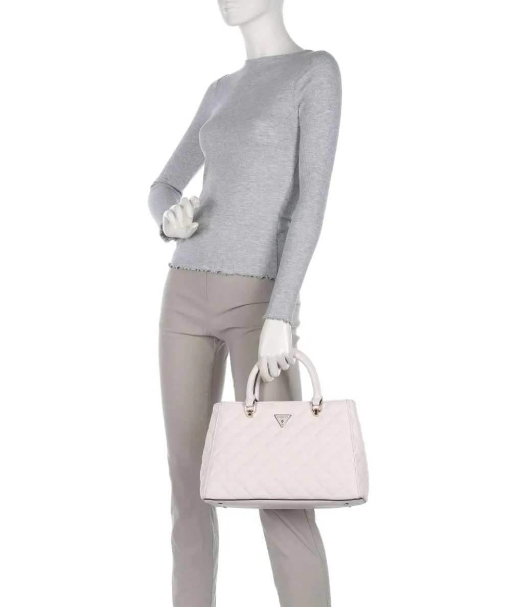 Carly Eco Handtasche Lederimitat weiß