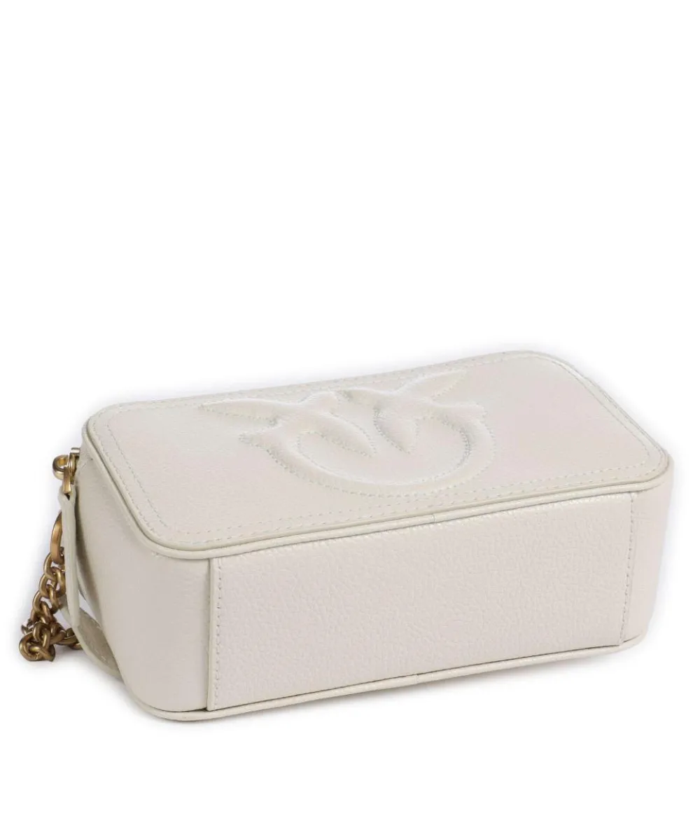 Carrie Umhängetasche genarbtes Rindsleder elfenbein