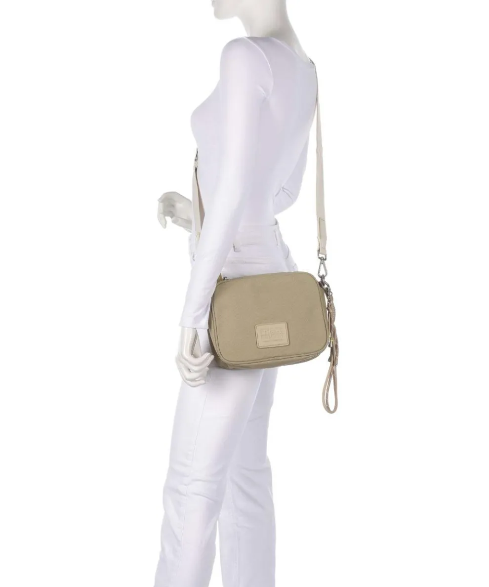 Carry Me Everywhere Schultertasche Canvas olivgrün