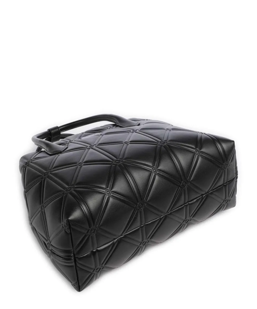 Cassandra Handtasche Lederimitat schwarz