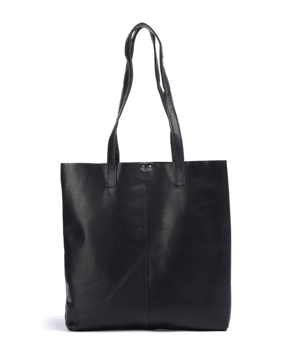 Caugio Shopper fein genarbtes Rindsleder dunkelblau