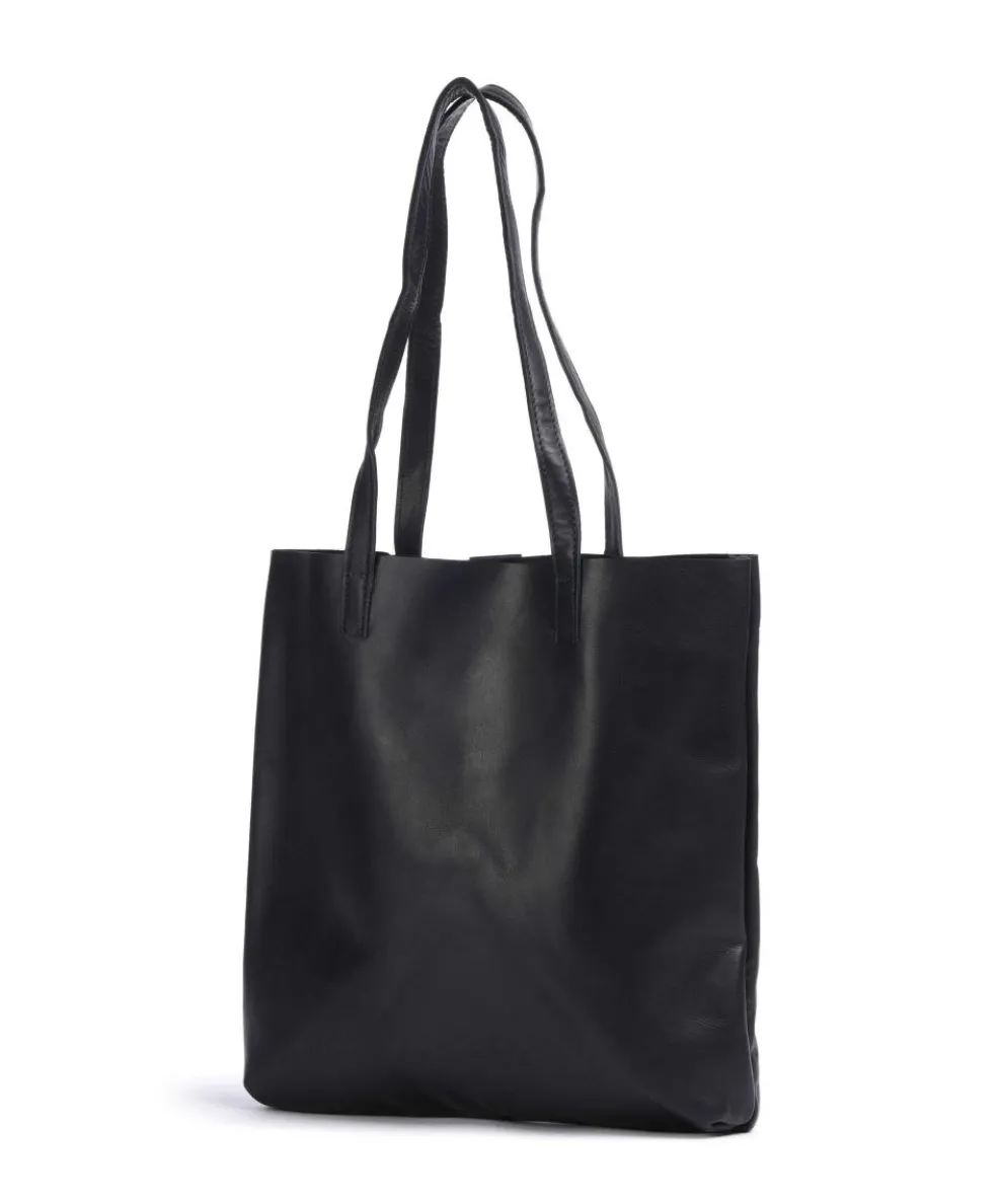 Caugio Shopper fein genarbtes Rindsleder dunkelblau