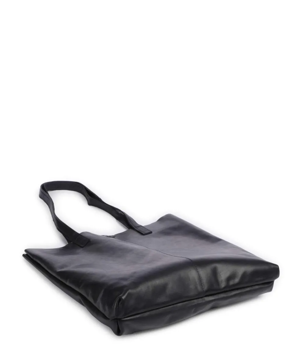 Caugio Shopper fein genarbtes Rindsleder dunkelblau