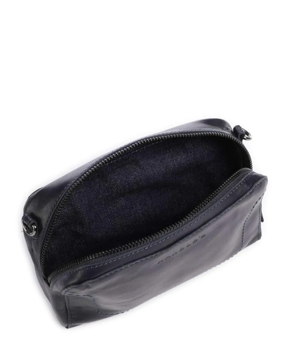 Caugio Umhängetasche weiches Rindsleder dunkelblau