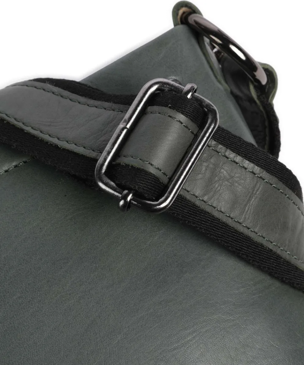 Caugio Umhängetasche fein genarbtes Rindsleder grün