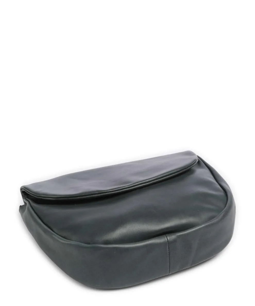 Caugio Umhängetasche fein genarbtes Rindsleder dunkelgrün