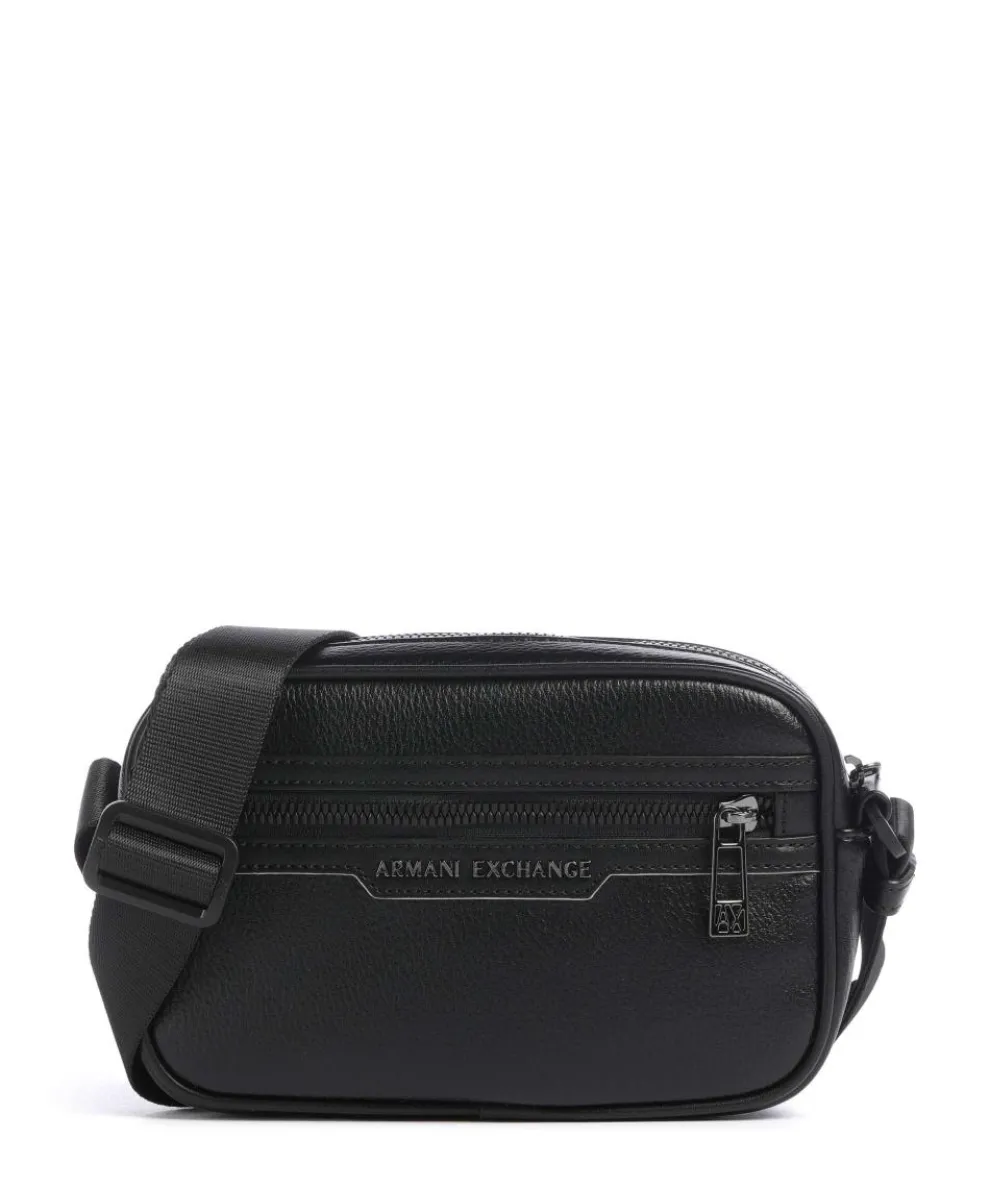 Cedric Umhängetasche Lederimitat schwarz