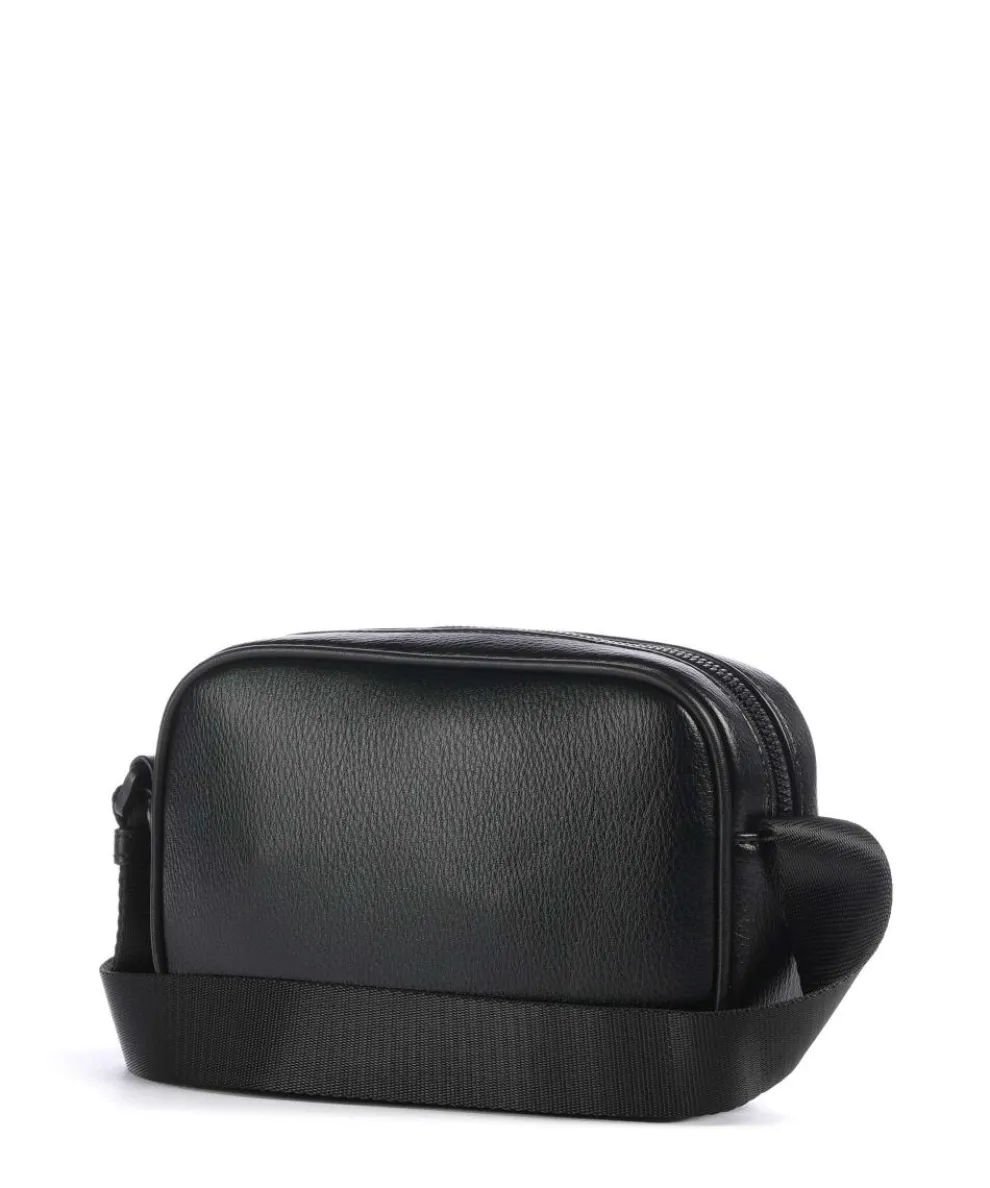 Cedric Umhängetasche Lederimitat schwarz