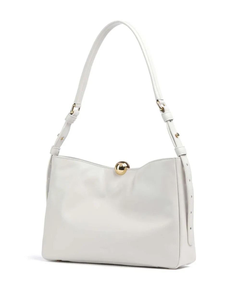 Sfera Soft M Beuteltasche fein genarbtes Leder elfenbein