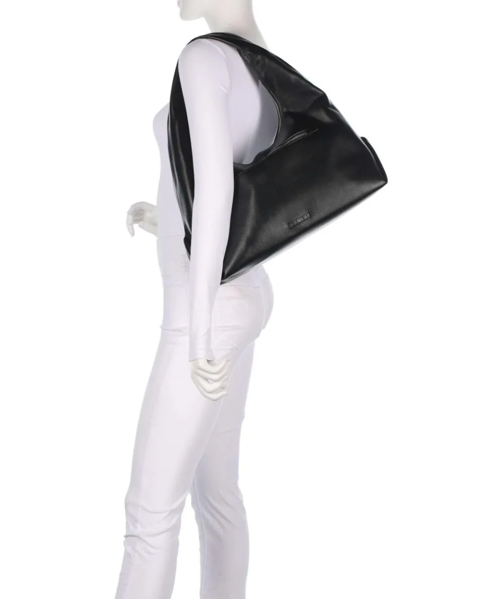 BIVA Beuteltasche Lederimitat schwarz