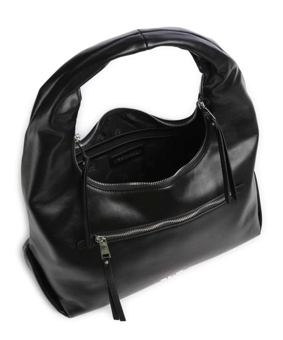 BIVA Beuteltasche Lederimitat schwarz