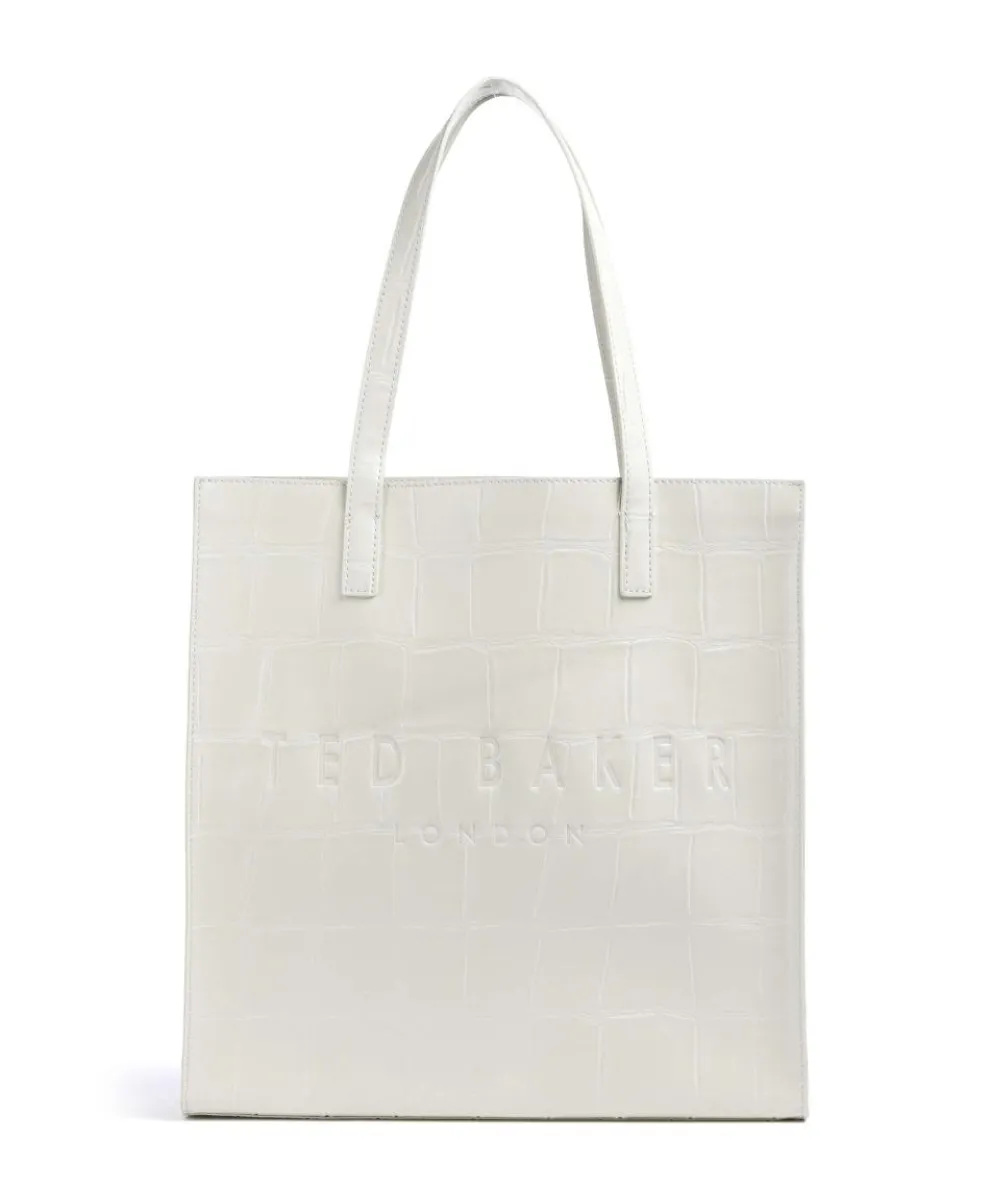 Croccon Shopper Lederimitat creme