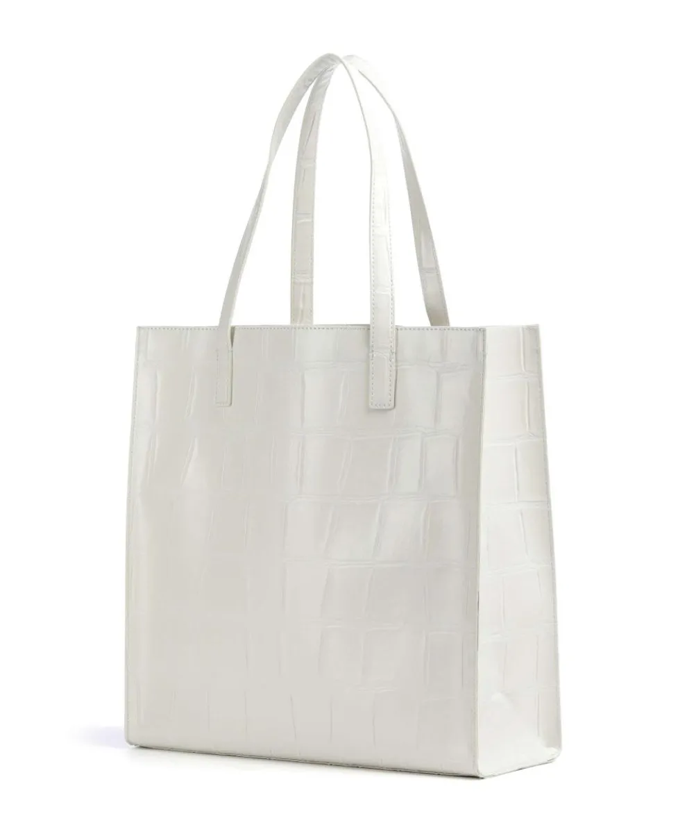 Croccon Shopper Lederimitat creme