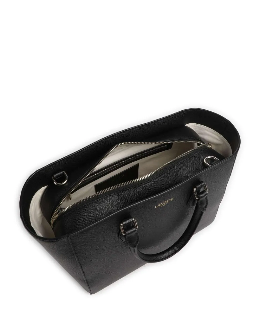 Champs Elysees Handtasche genarbtes Rindsleder schwarz
