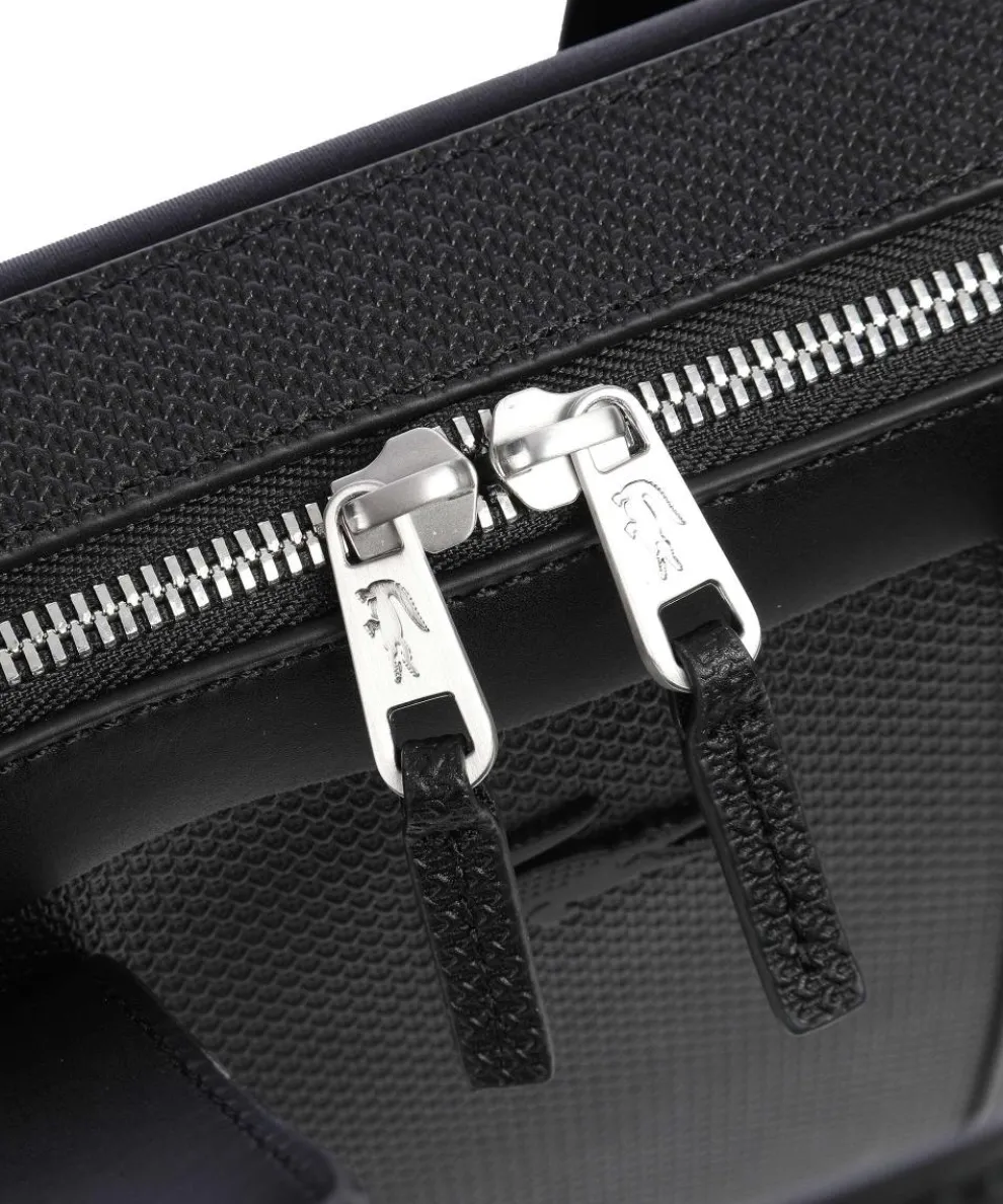 Chantaco Aktentasche 13″ Saffiano-Rindsleder, Polyester schwarz