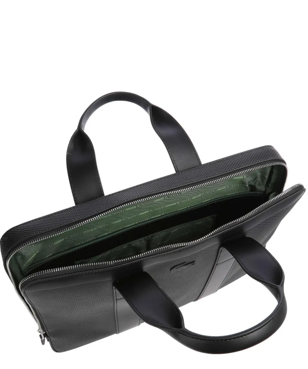 Chantaco Aktentasche 13″ Saffiano-Rindsleder, Polyester schwarz