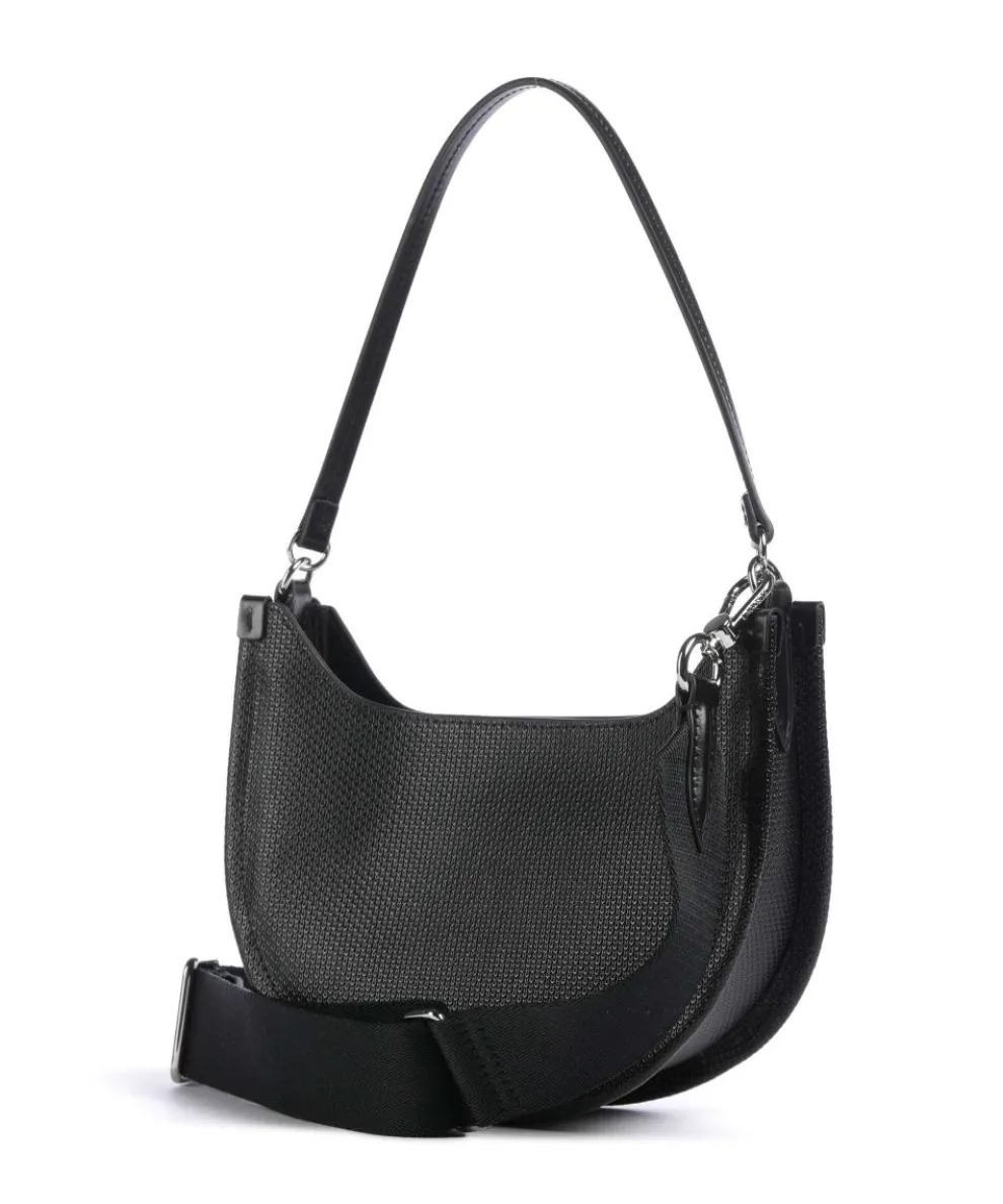 Chantaco Classics Schultertasche geprägtes Rindsleder schwarz