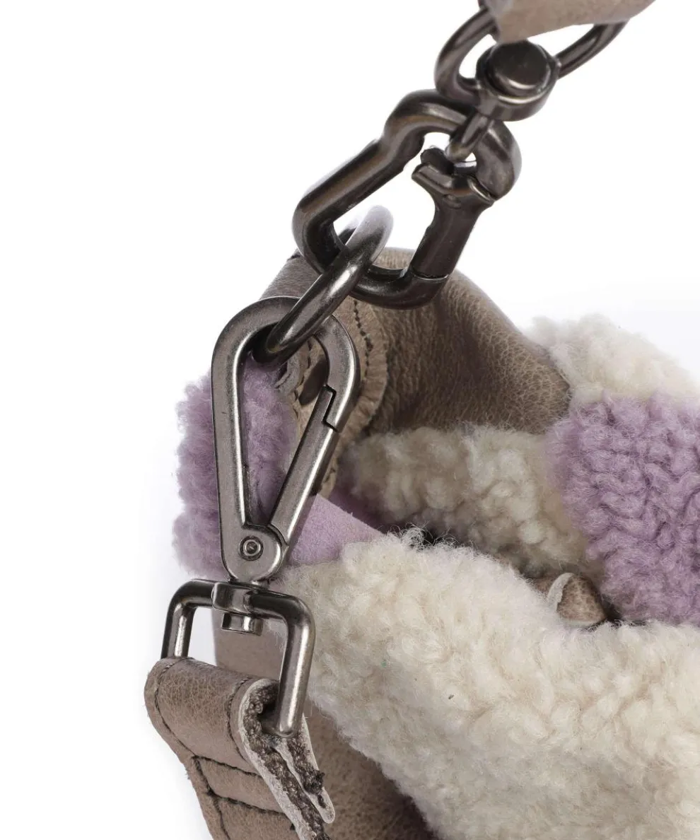 Check My Bag Beuteltasche genarbtes Leder mehrfarbig