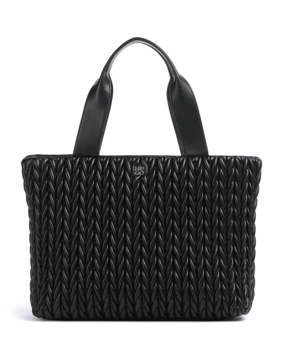 Chris 2.0 Handtasche Lederimitat schwarz