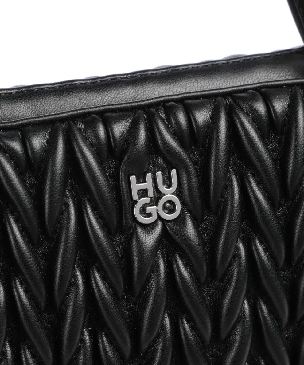 Chris 2.0 Handtasche Lederimitat schwarz