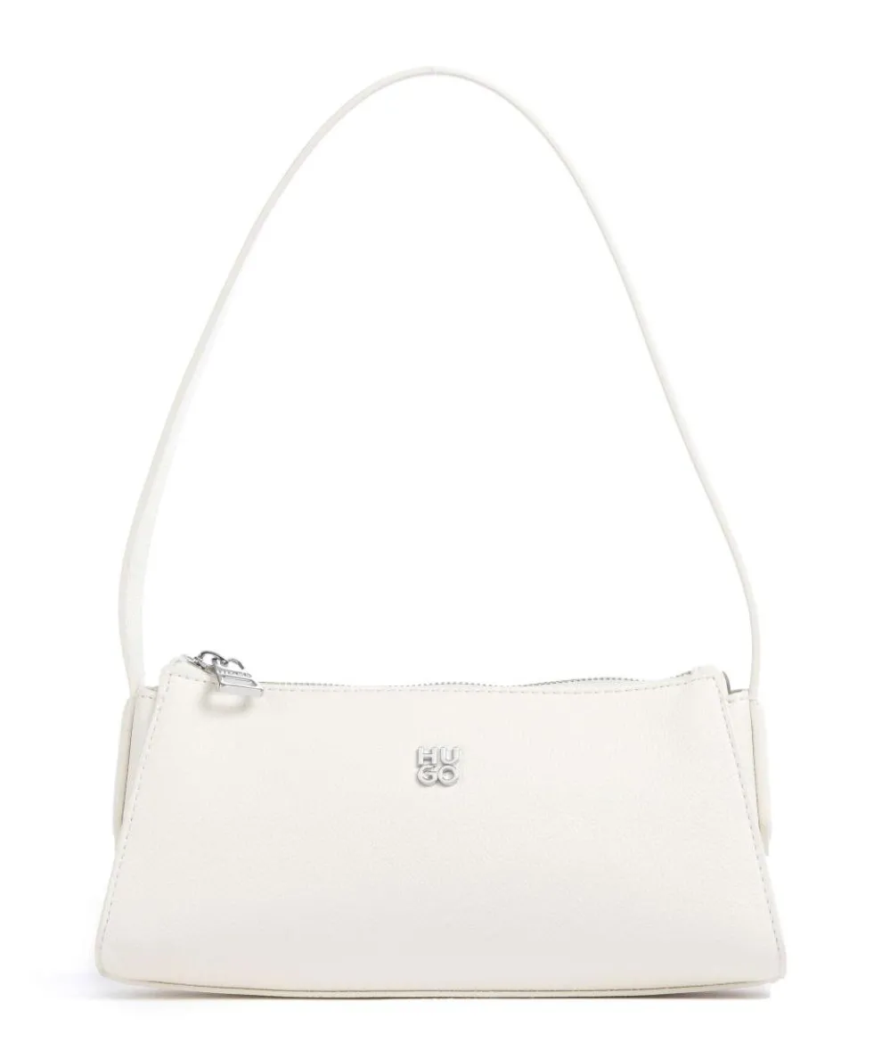 Chris 2.0 Schultertasche Lederimitat elfenbein