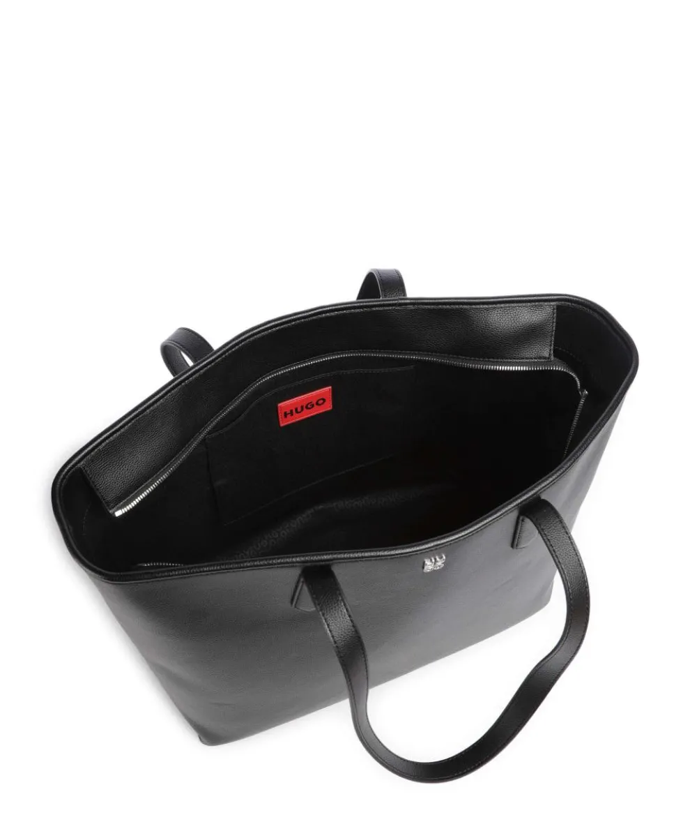 Chris 2.0 Shopper Lederimitat schwarz