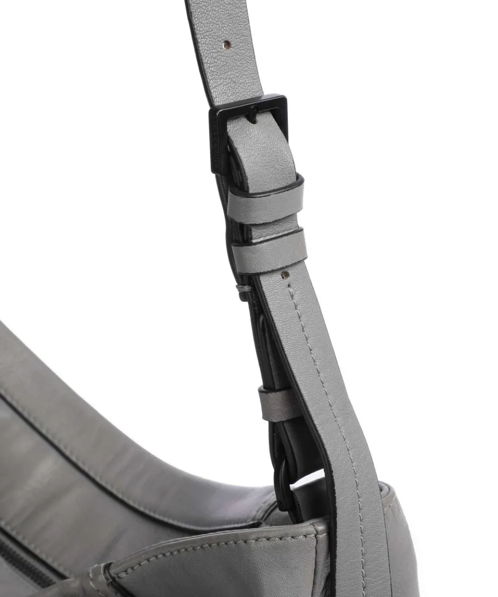 Chudy Sheep Natural L Beuteltasche Schafsleder grau