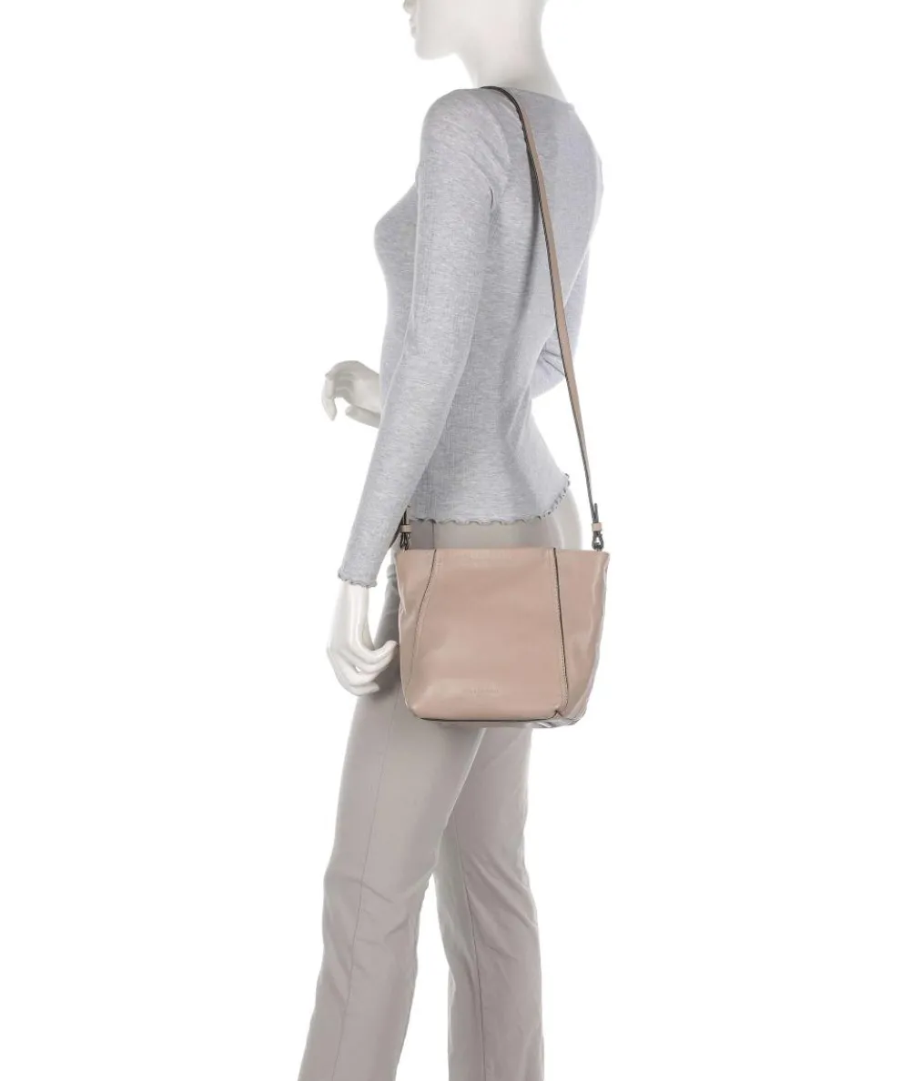 Chudy Sheep Natural S Umhängetasche Schafsleder beige