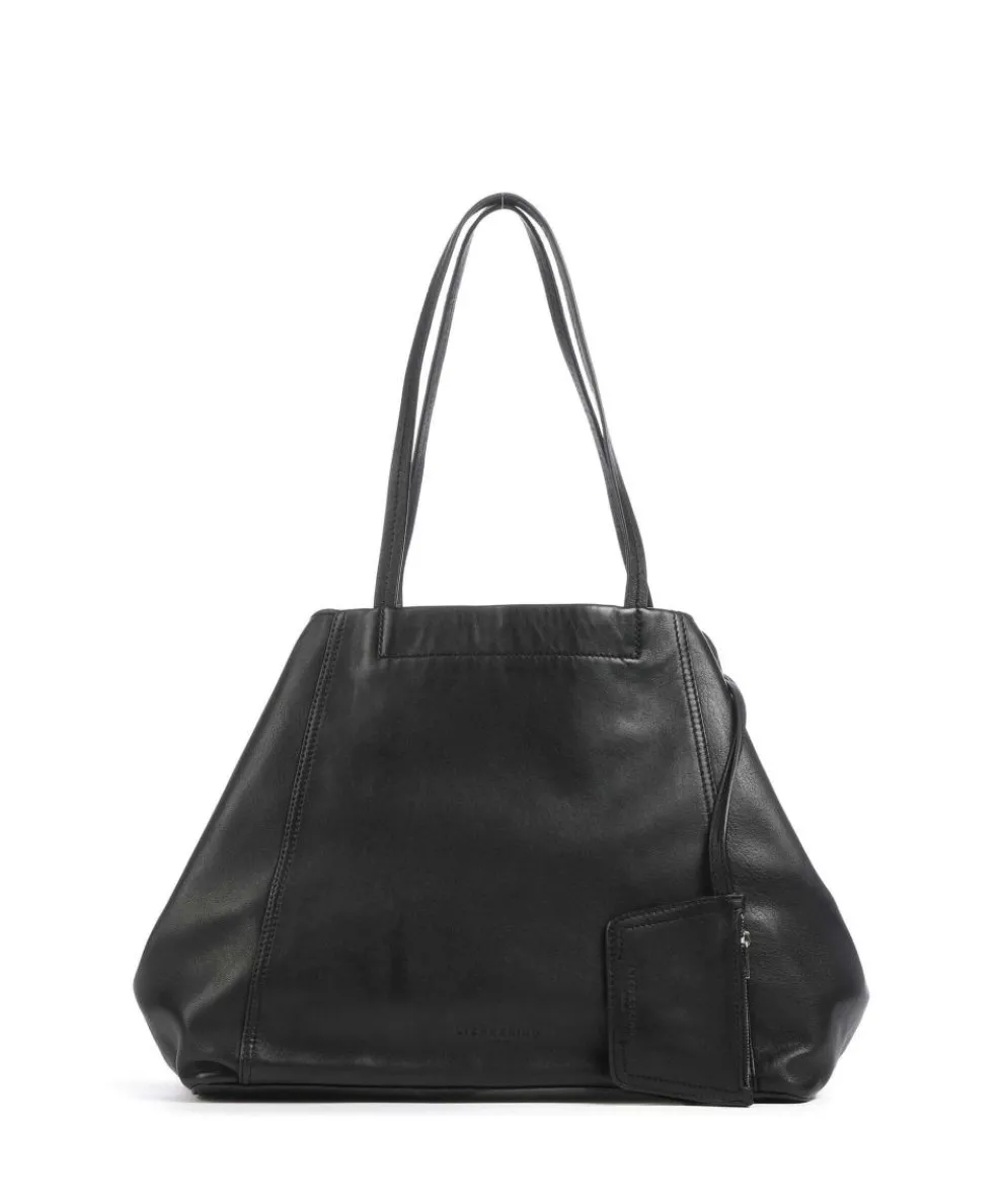 Chudy Sheep Natural L Shopper Schafsleder schwarz